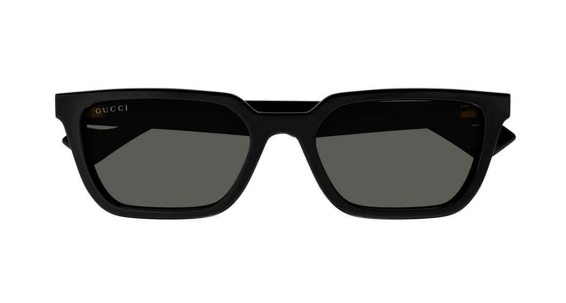 Sonnenbrillen gucci gg1539s 001 negro rectangular masculino größe 55mm - Detailansicht