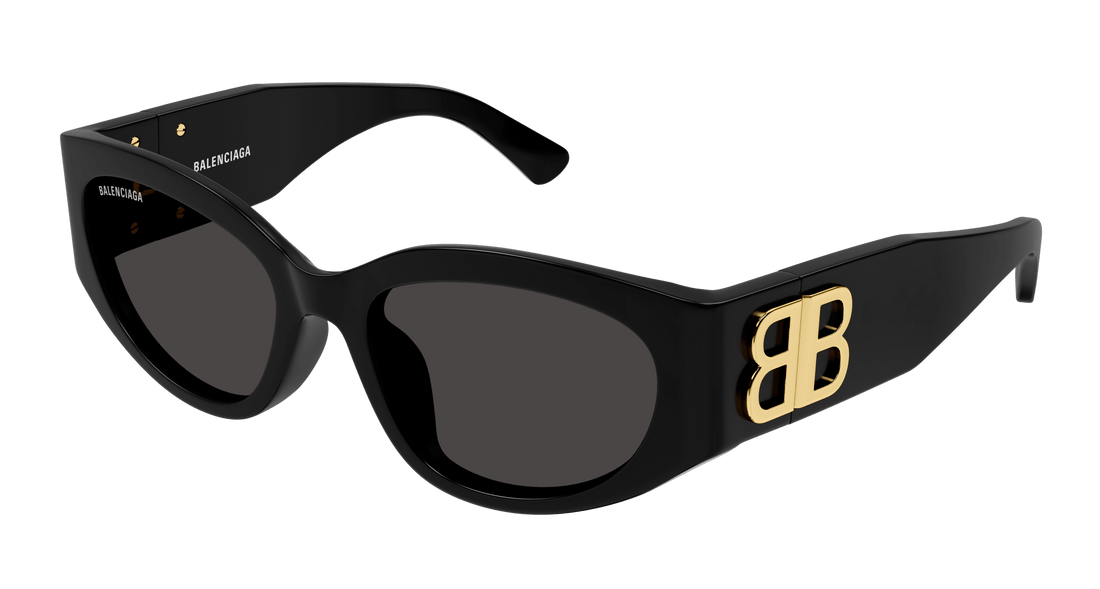 Lunettes de soleil balenciaga bb0324sk 002 oval femenino taille 55mm - Vue principale