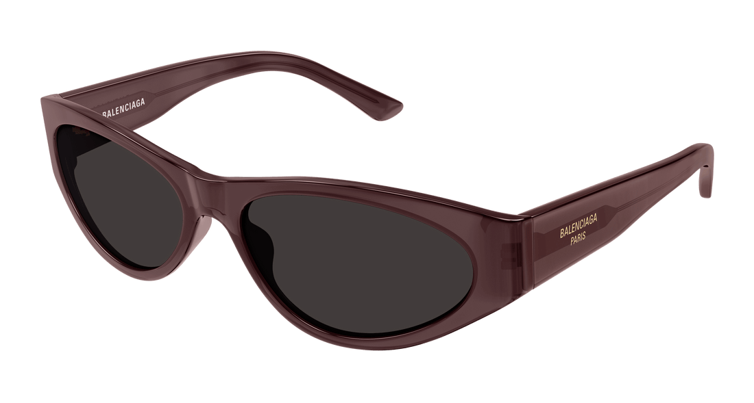 Sunglasses balenciaga bb0367s 004 violeta round/oval/panthos femenino size 60mm - Main view