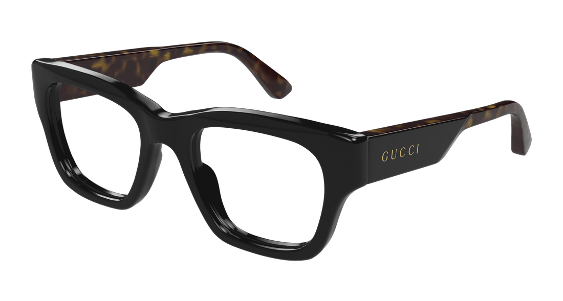 Occhiali da vista gucci gg1669o 005 negro rectangular / squared masculino taglia 52mm - Vista principale