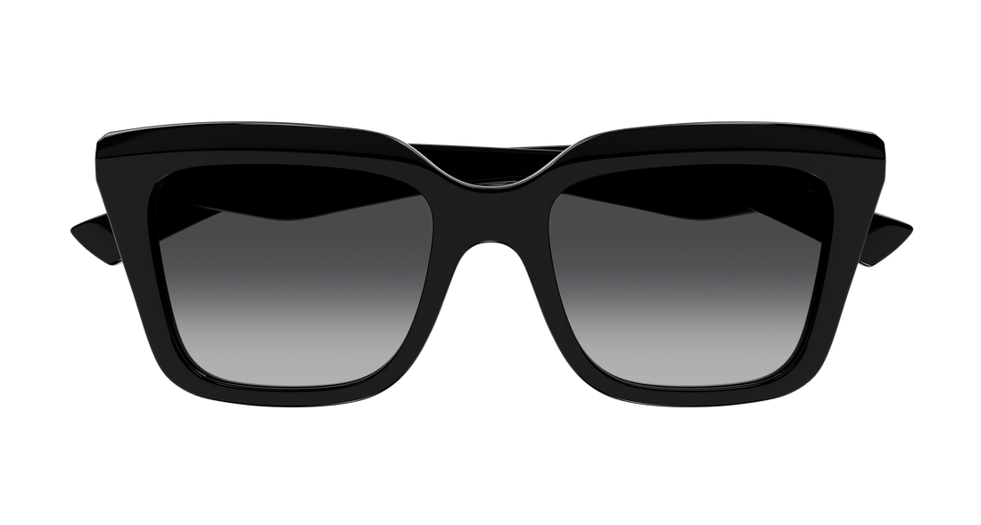 Óculos de sol alexander mcqueen am0473sa 001 negro rectangular / squared femenino tamanho 54mm - Vista de detalhe