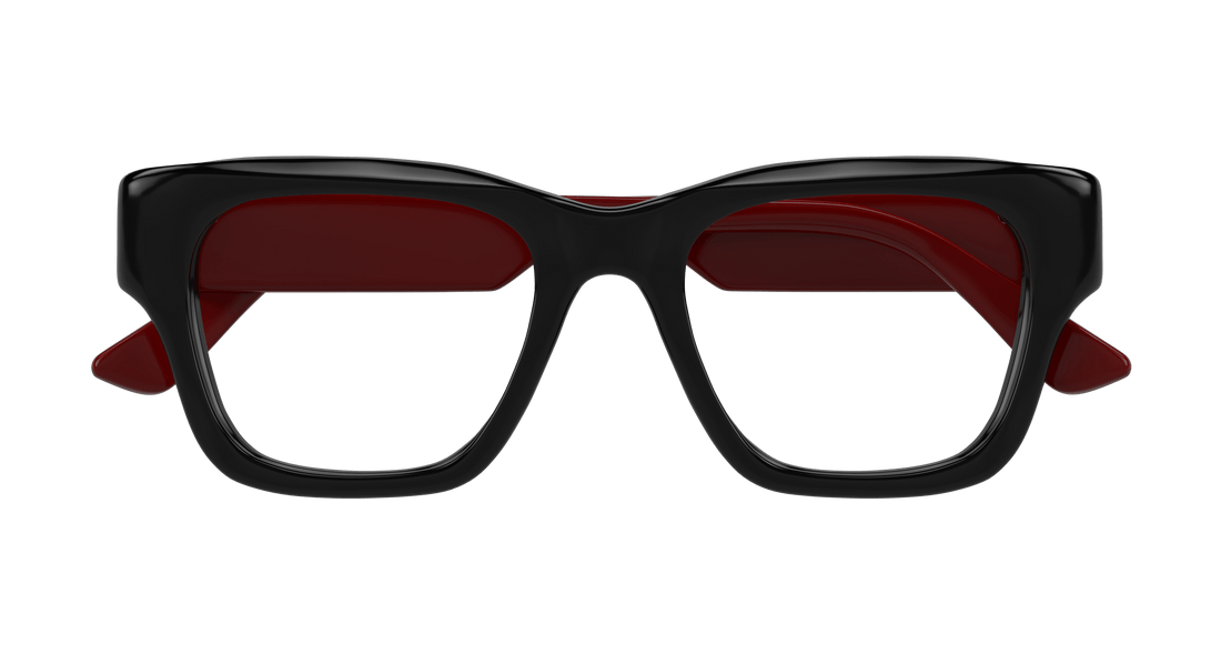 Occhiali da vista gucci gg1669o 010 negro rectangular / squared masculino taglia 52mm - Vista dettagliata