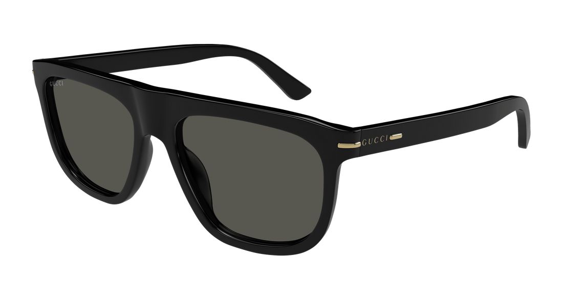 Sonnenbrillen gucci gg1726s 001 negro round/oval/panthos masculino größe 56mm - Hauptansicht