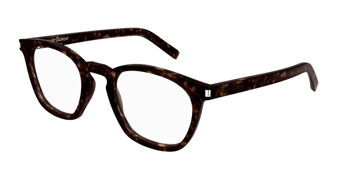 Brillen saint laurent sl 28 opt 007 havana round/oval/panthos unisex größe 50mm - Hauptansicht