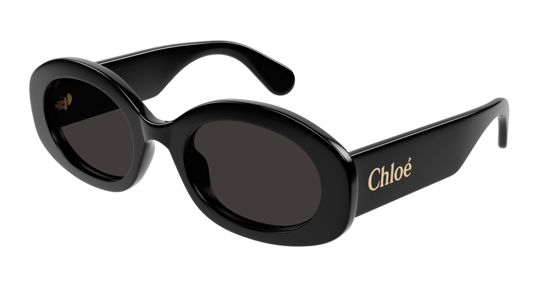 Sonnenbrillen chloé ch0258s 001 negro round/oval/panthos femenino größe 53mm - Hauptansicht