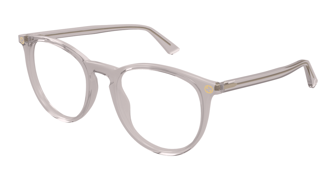 Brillen gucci gg0027o 011 gris round/oval/panthos femenino größe 50mm - Hauptansicht