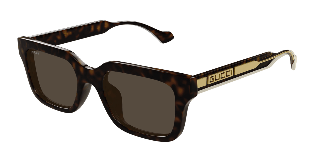 Sonnenbrillen gucci gg1732sk 002 havana rectangular / squared masculino größe 55mm - Hauptansicht