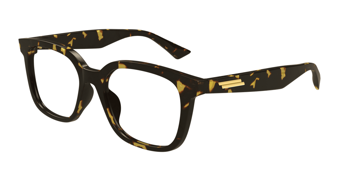 Óculos graduados bottega veneta bv1334oa 002 havana rectangular / squared unisex tamanho 52mm - Vista principal