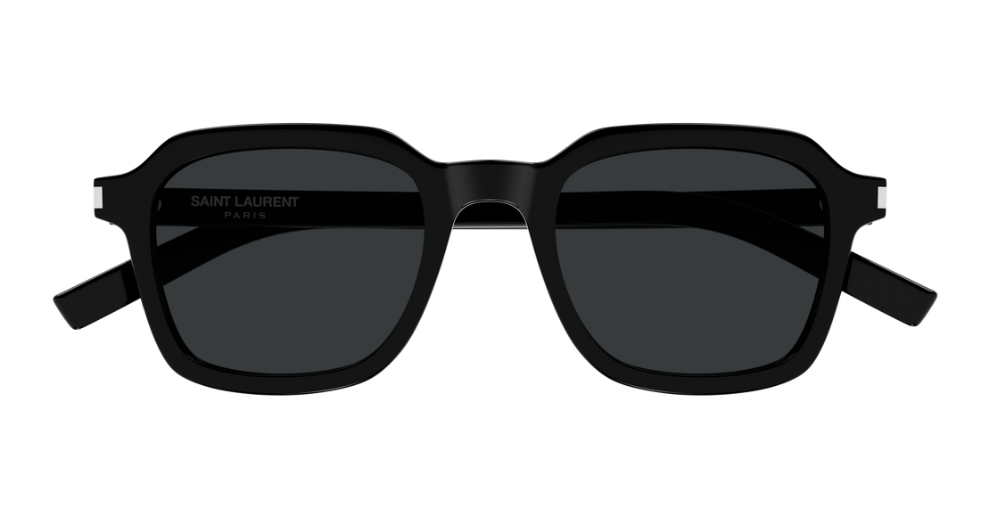 Sonnenbrillen saint laurent sl 715 slim 001 negro rectangular / squared unisex größe 49mm - Detailansicht