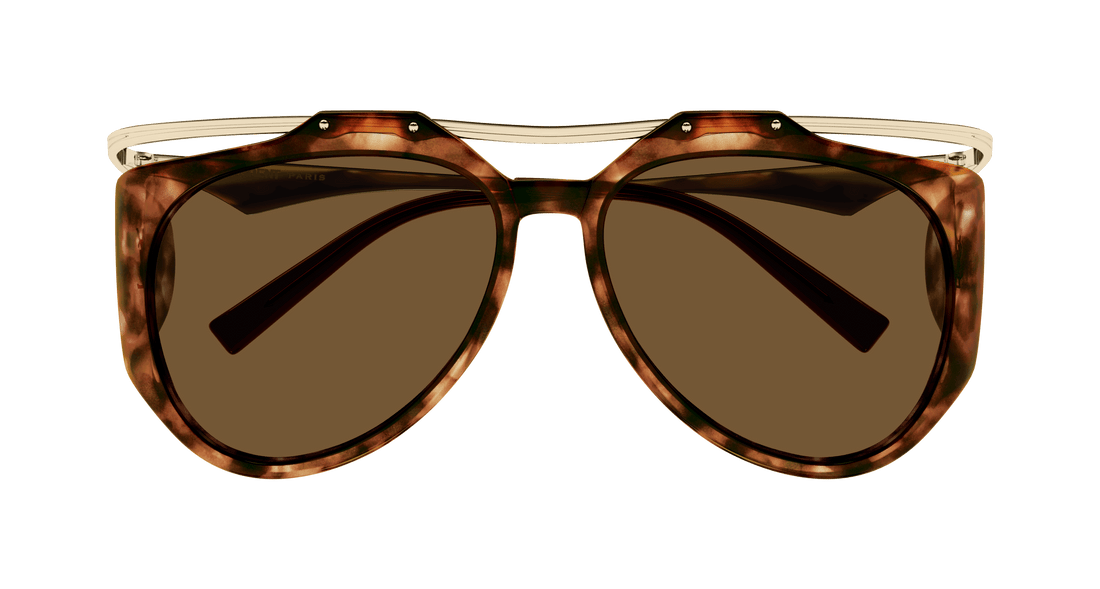 Sunčane naočale saint laurent sl m137 amelia 002 havana pilot femenino veličina 55mm - Detaljni prikaz