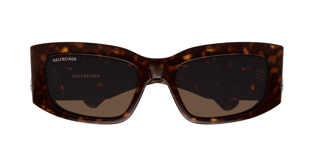 Sunglasses balenciaga bb0360s 002 havana rectangular / squared femenino size 56mm - Detailed view