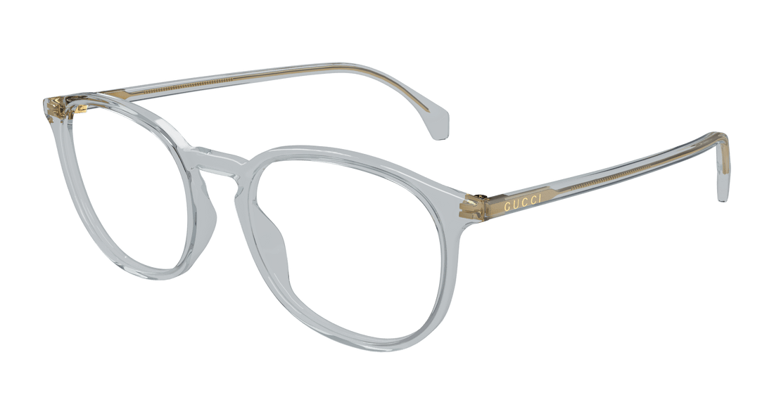 Brillen gucci gg0551o 018 gris round/oval/panthos masculino größe 55mm - Hauptansicht
