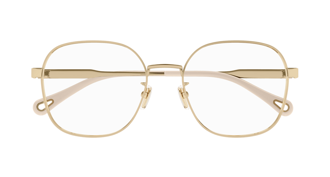 Brillen chloé ch0274oa 002 dorado round/oval/panthos femenino größe 54mm - Detailansicht