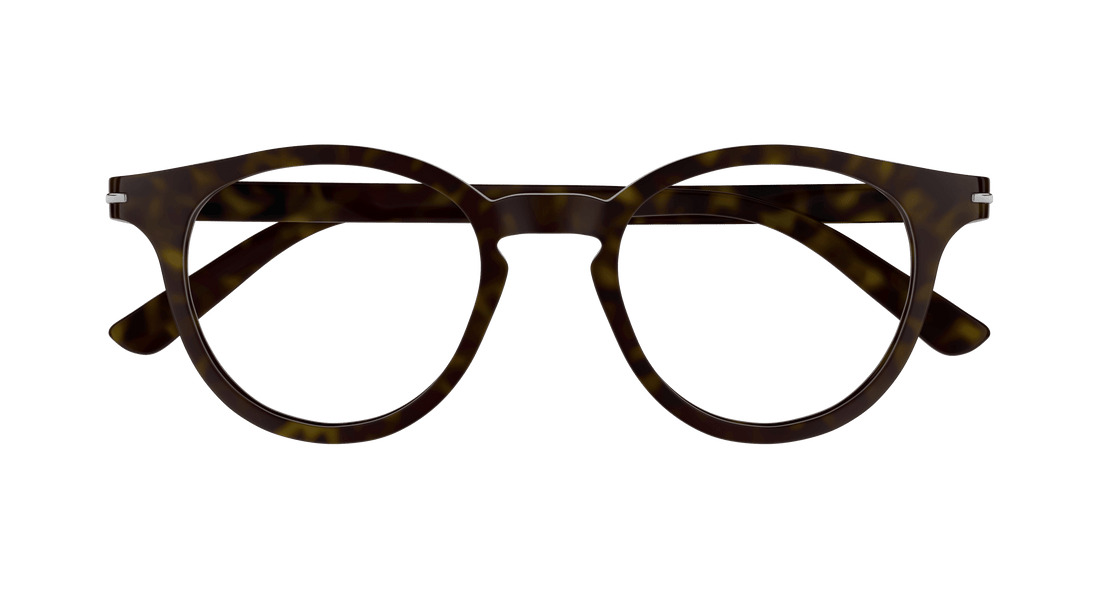 Occhiali da vista gucci gg1727o 002 havana round/oval/panthos masculino taglia 48mm - Vista dettagliata