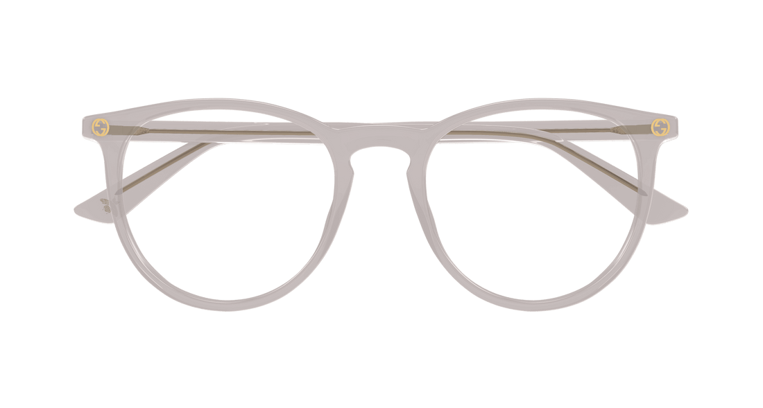 Brillen gucci gg0027o 011 gris round/oval/panthos femenino größe 50mm - Detailansicht