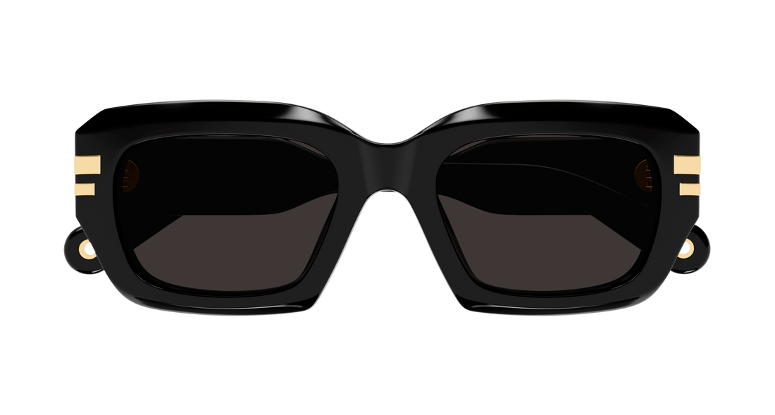 Sonnenbrillen chloé ch0256s 001 negro rectangular / squared femenino größe 53mm - Detailansicht