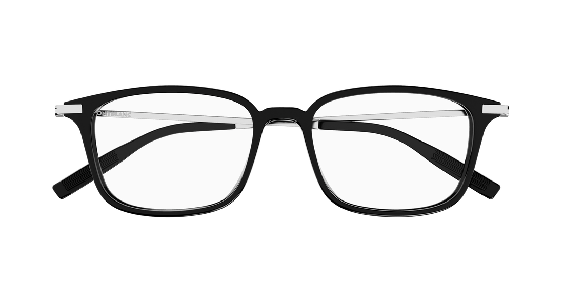 Óculos graduados montblanc mb0315oa 005 masculino tamanho 56mm - Vista de detalhe