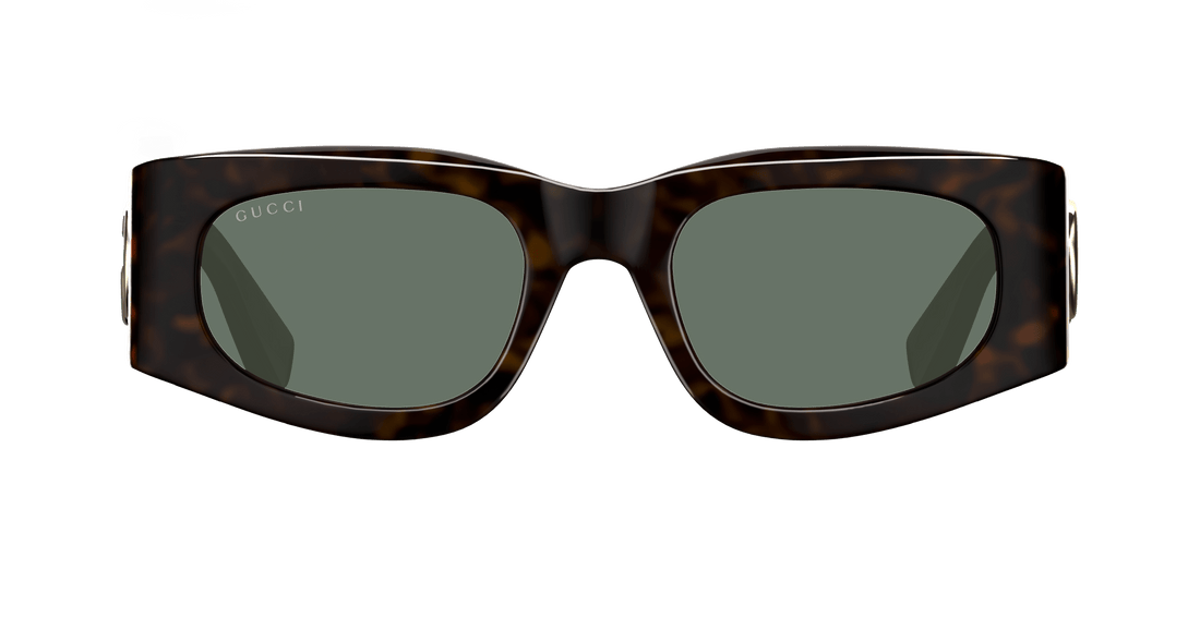 Sonnenbrillen gucci gg1664s 002 havana rectangular / squared femenino größe 51mm - Detailansicht