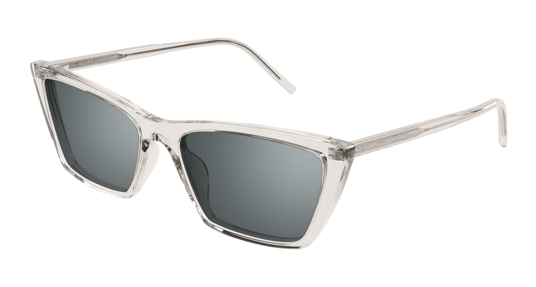 Sonnenbrillen saint laurent sl 737 mica thin 004 beige rectangular / squared femenino größe 54mm - Hauptansicht
