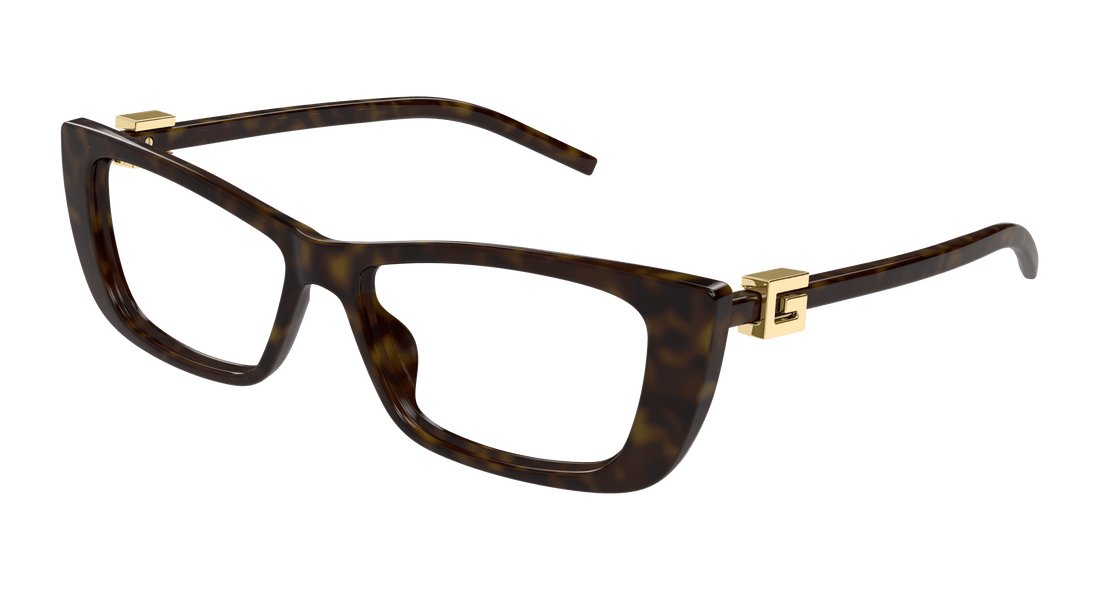 Occhiali da vista gucci gg1682o 003 havana cat eye femenino taglia 53mm - Vista principale