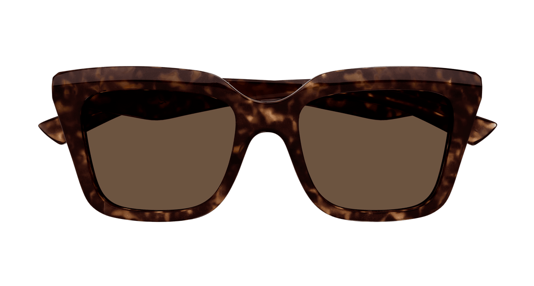 Óculos de sol alexander mcqueen am0473sa 002 havana rectangular / squared femenino tamanho 54mm - Vista de detalhe