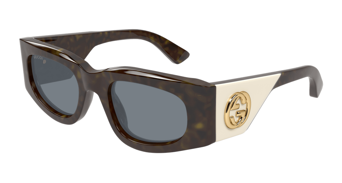 Sunglasses gucci gg1664s 003 havana rectangular / squared femenino size 51mm - Main view