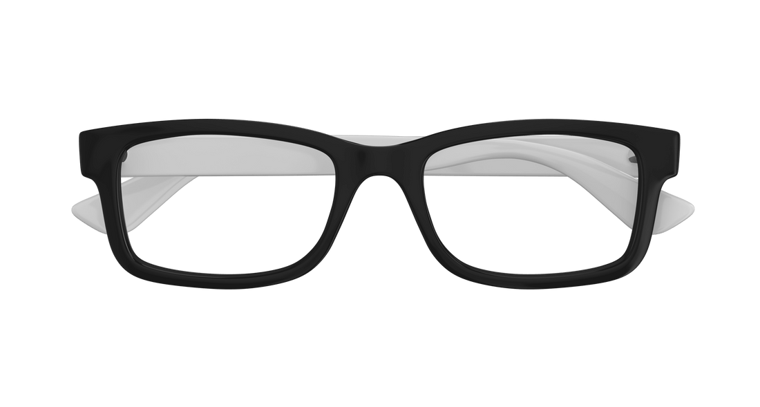Occhiali da vista gucci gg1717o 005 negro rectangular / squared masculino taglia 54mm - Vista dettagliata