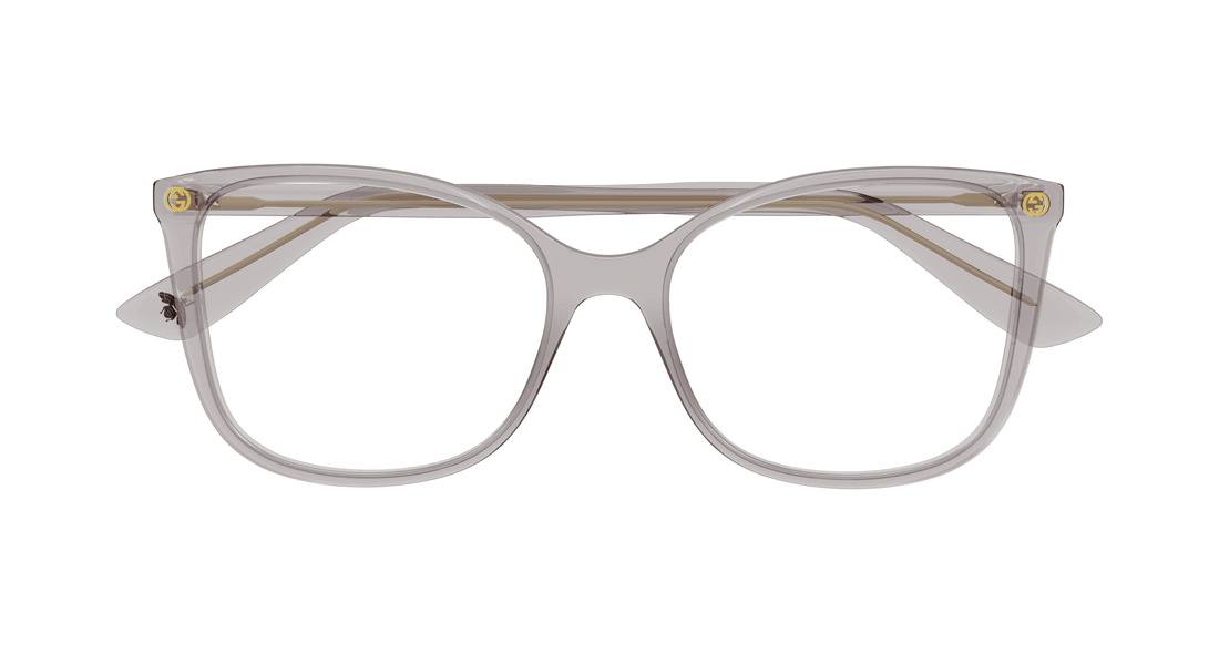Brillen gucci gg0026o 018 gris cat eye femenino größe 53mm - Detailansicht