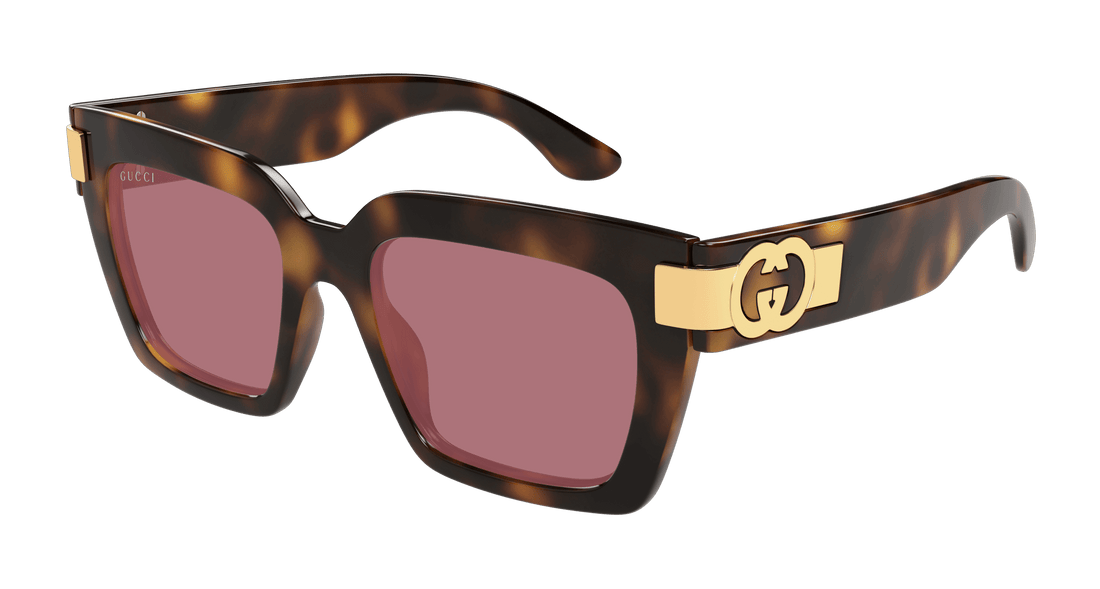 Sonnenbrillen gucci gg1689s 002 havana cat eye femenino größe 54mm - Hauptansicht