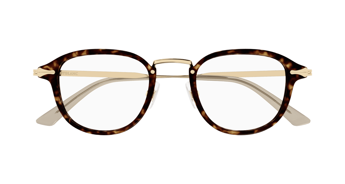 Prescription glasses montblanc mb0336o 002 masculino size 48mm - Detailed view