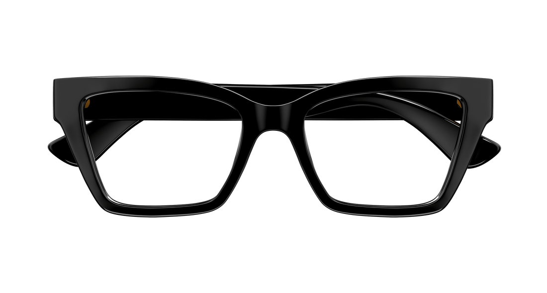 Occhiali da vista gucci gg1715o 001 negro cat eye femenino taglia 53mm - Vista dettagliata