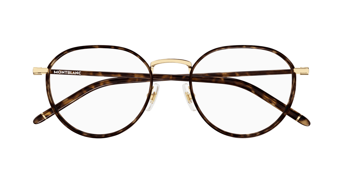 Prescription glasses montblanc mb0342oa 002 masculino size 51mm - Detailed view