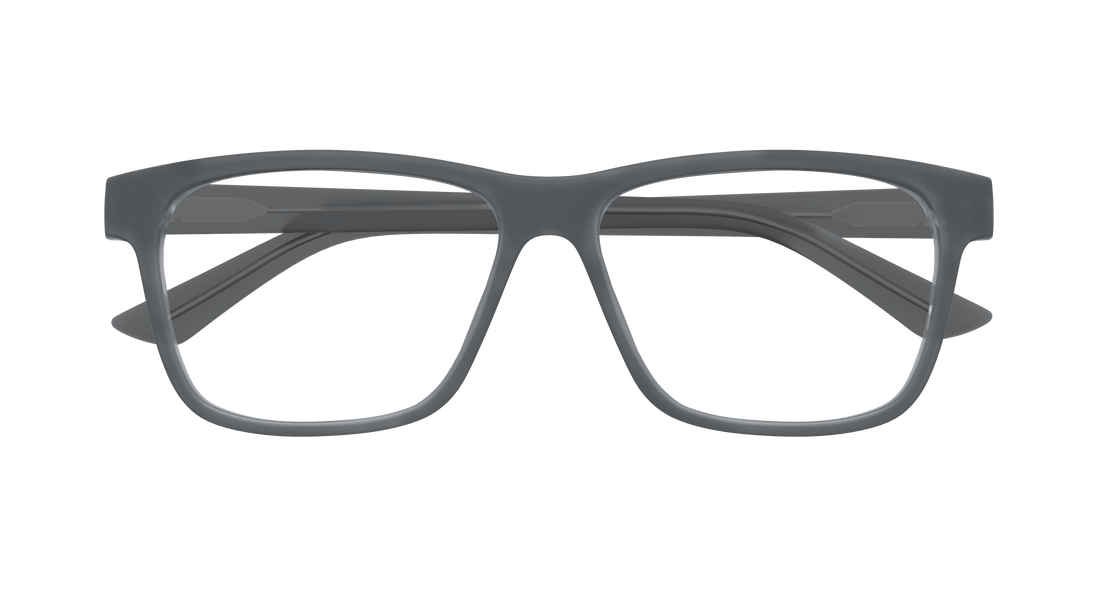 Brillen puma pu0470o 003 gris rectangular / squared masculino größe 57mm - Detailansicht