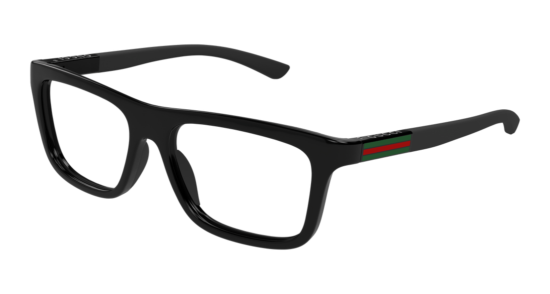 Brillen gucci gg1737o 001 negro rectangular / squared masculino größe 54mm - Hauptansicht