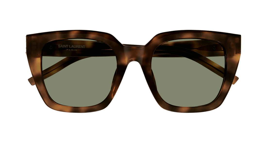 Sonnenbrillen saint laurent sl m143 003 havana cat eye femenino größe 51mm - Detailansicht