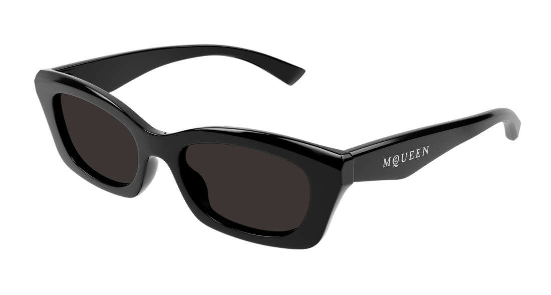 Óculos de sol alexander mcqueen am0474s 001 negro rectangular / squared femenino tamanho 52mm - Vista principal