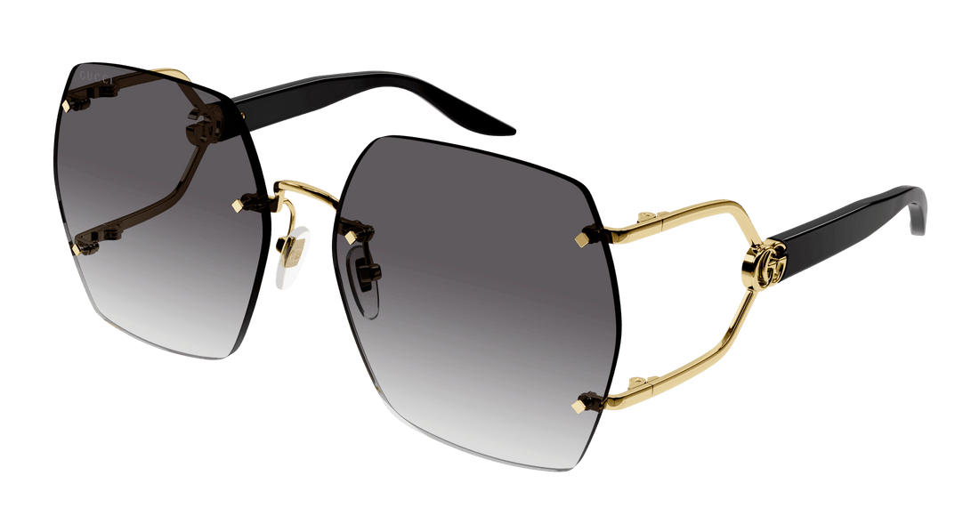Sonnenbrillen gucci gg1562s 001 negro square femenino größe 62mm - Hauptansicht