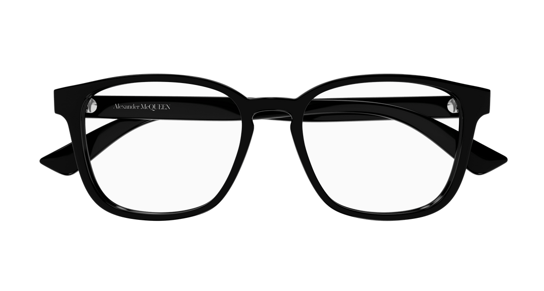 Brillen alexander mcqueen am0462o 001 masculino größe 53mm - Detailansicht