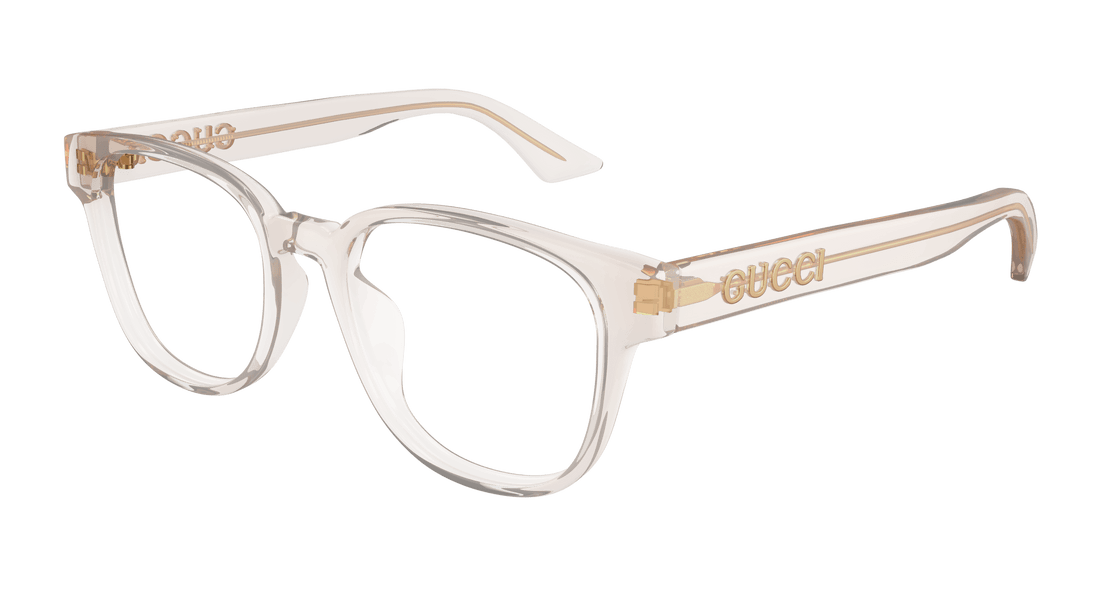 Occhiali da vista gucci gg1746oa 002 rosa round/oval/panthos unisex taglia 52mm - Vista principale