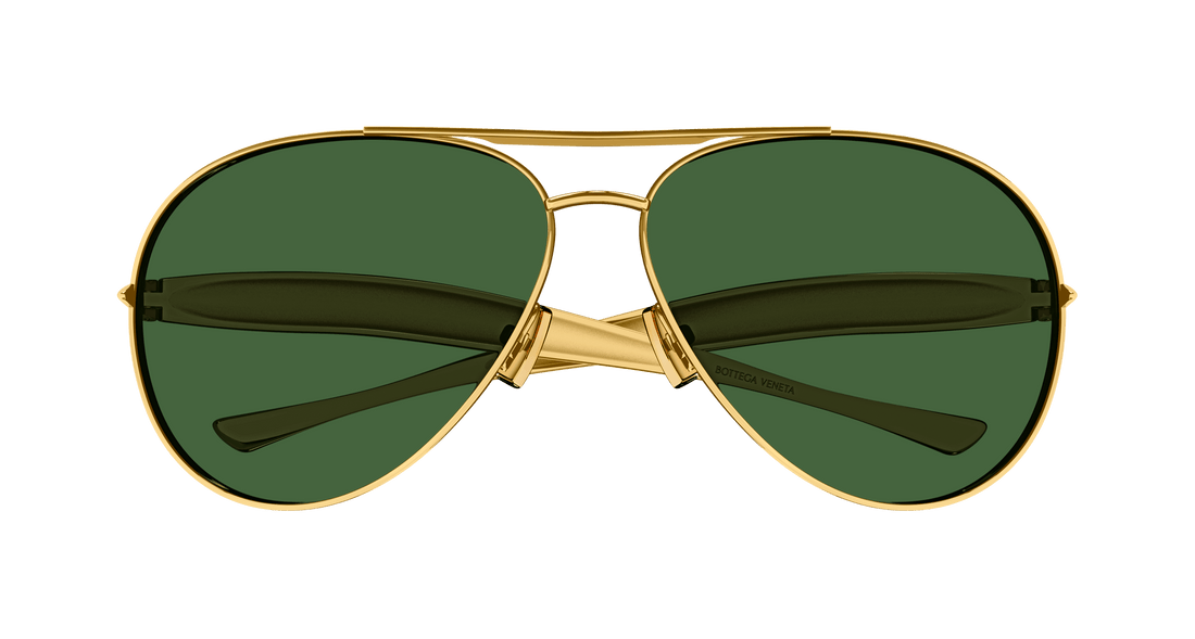 Gafas de sol bottega veneta bv1305s 001 pilot unisex talla 64mm - Vista de detalle