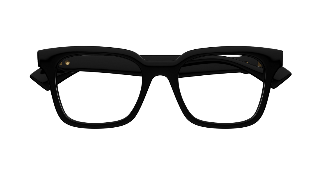 Occhiali da vista gucci gg1728o 001 negro rectangular / squared femenino taglia 51mm - Vista dettagliata