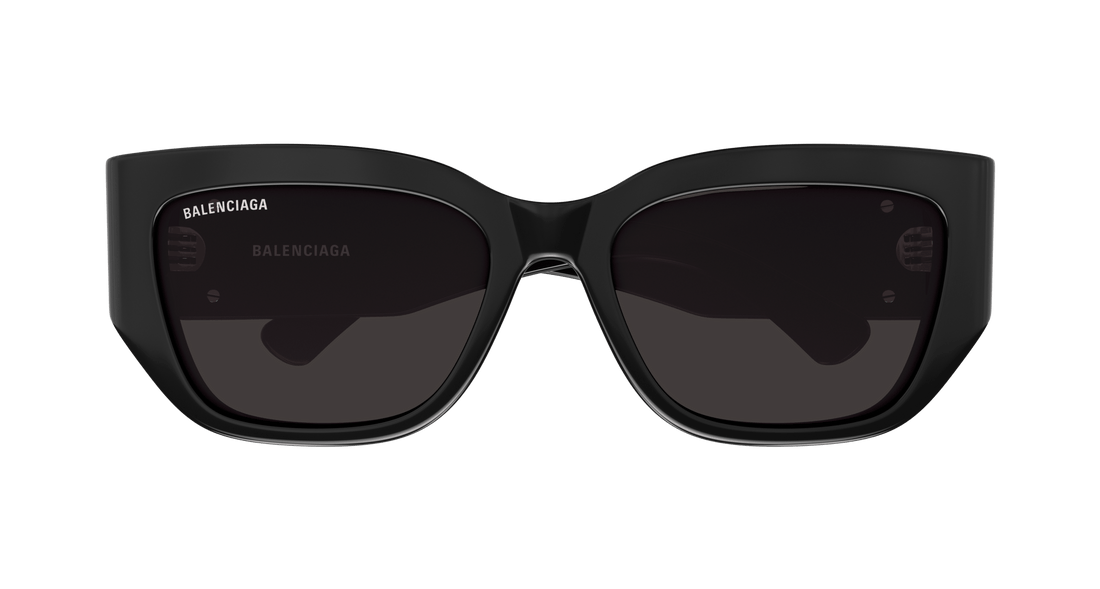 Sunglasses balenciaga bb0361sk 001 negro cat eye femenino size 56mm - Detailed view