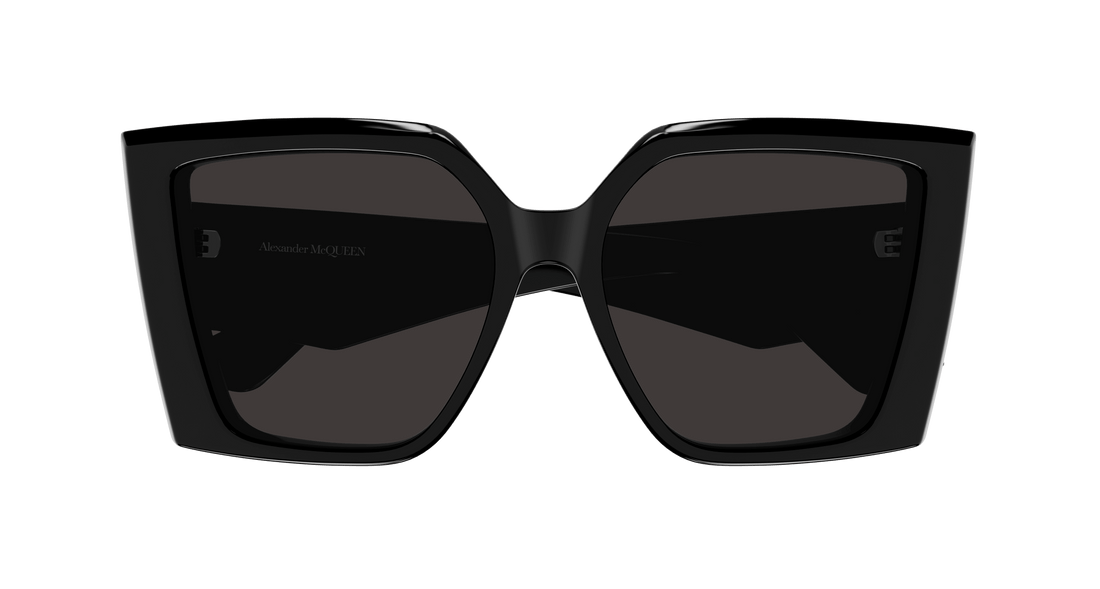 Sunglasses alexander mcqueen am0467s 001 negro rectangular / squared femenino size 56mm - Detailed view