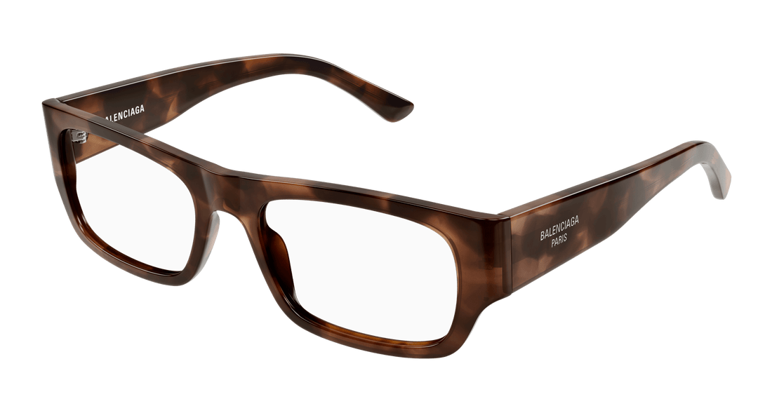 Occhiali da vista balenciaga bb0370o 002 havana rectangular / squared masculino taglia 54mm - Vista principale