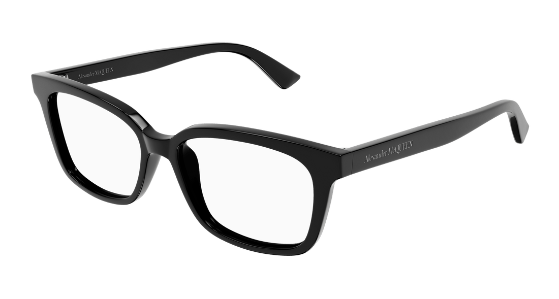 Brillen alexander mcqueen am0464o 001 femenino größe 52mm - Hauptansicht