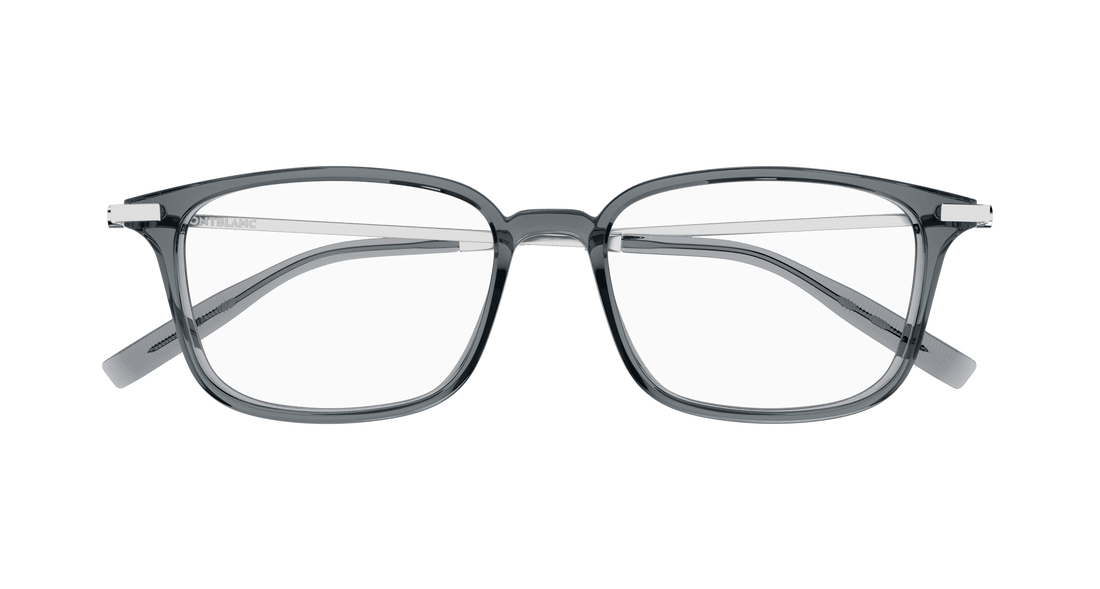 Óculos graduados montblanc mb0315oa 002 masculino tamanho 54mm - Vista de detalhe