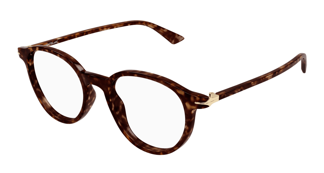 Prescription glasses montblanc mb0340o 002 masculino size 50mm - Main view