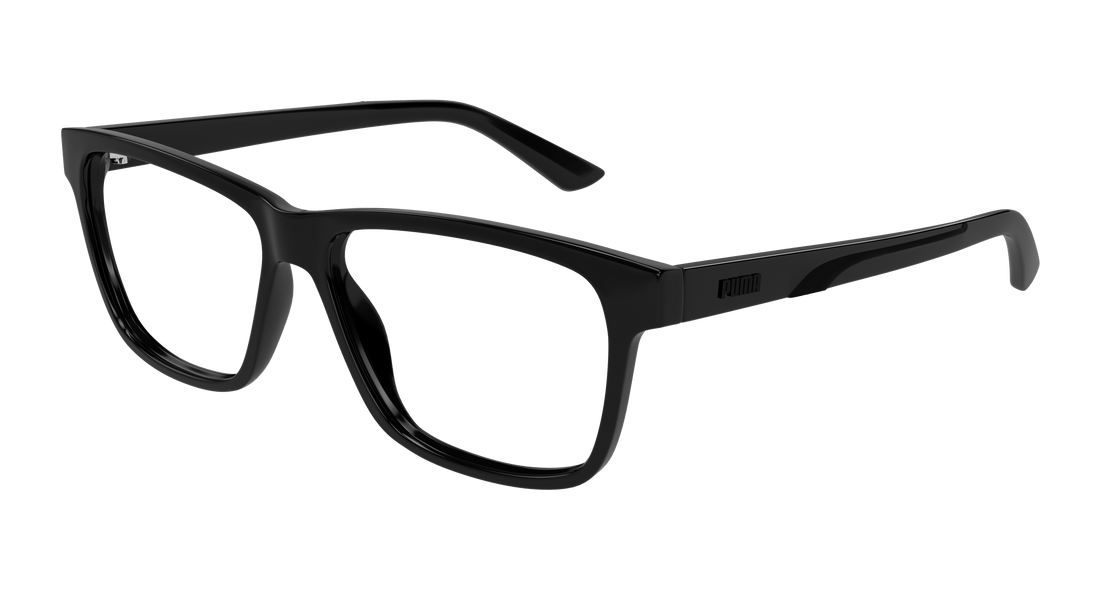 Brillen puma pu0470o 001 negro rectangular / squared masculino größe 57mm - Hauptansicht
