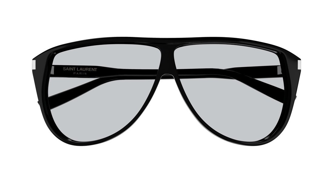 Sonnenbrillen saint laurent sl 731 gaspar 001 negro pilot/navigator masculino größe 65mm - Detailansicht