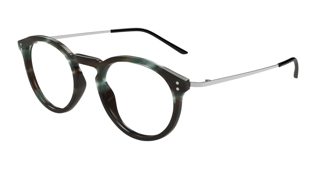 Occhiali da vista gucci gg1710o 004 havana round/oval/panthos masculino taglia 48mm - Vista principale